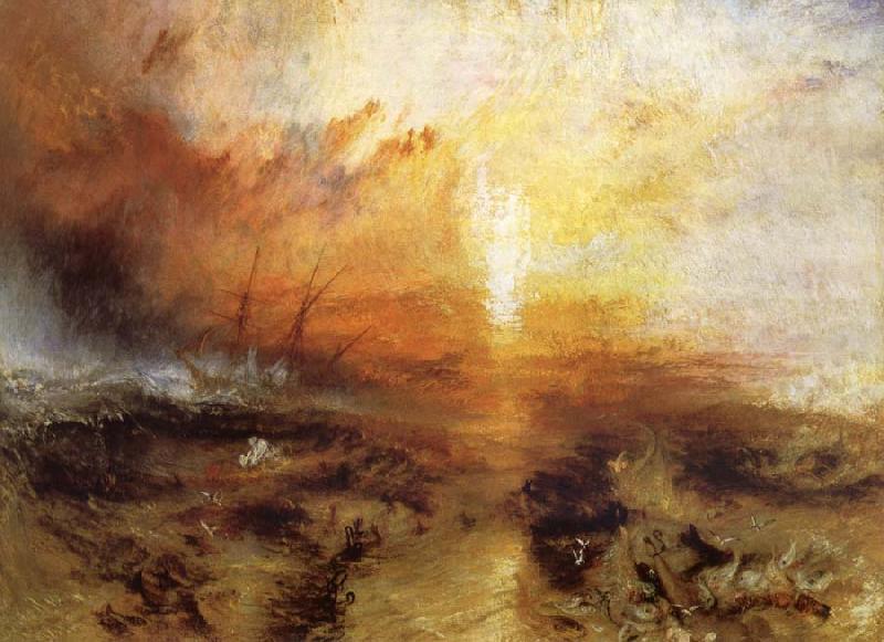 Joseph Mallord William Turner The slave ship oil painting picture